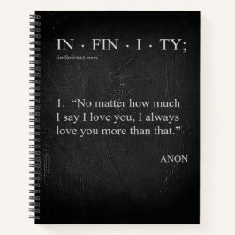 インフィニティラブもっと定義スパイラルノートブック ノートブック