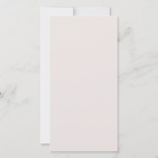 インフィニティラブモノグラムエレガントホワイト結婚ズ セーブザデート (裏面)