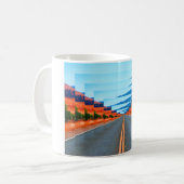 インフィニティロード コーヒーマグカップ (正面左)