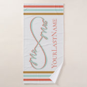 インフィニティ夫妻の結婚バスタオカスタムル バスタオル (バスタオル)