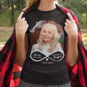 インフィニティ常に私の心の上に写真おばあちゃんメモリアル Tシャツ