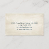 インフィニティ桜ツリーブランチ 名刺 (裏面)