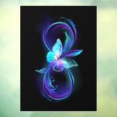 インフィニティ白熱［赤熱］光を放つ魔法蝶 ウィンドウサイン (シート3)