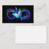 インフィニティ白熱［赤熱］光を放つ魔法蝶 コーリングカード (正面/裏面)