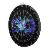 インフィニティ白熱［赤熱］光を放つ魔法蝶 ダーツボード (正面右)