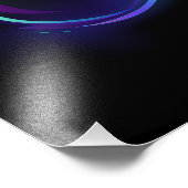 インフィニティ白熱［赤熱］光を放つ魔法蝶 フォトプリント            (角)