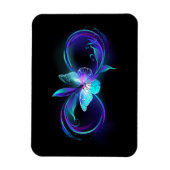 インフィニティ白熱［赤熱］光を放つ魔法蝶 マグネット (縦)