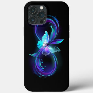 インフィニティ白熱［赤熱］光を放つ魔法蝶 iPhone 13 PRO MAXケース