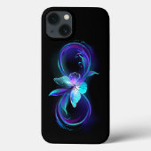 インフィニティ白熱［赤熱］光を放つ魔法蝶 Case-Mate iPhoneケース (裏面)