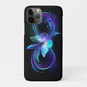 インフィニティ白熱［赤熱］光を放つ魔法蝶 Case-Mate iPhoneケース (裏)