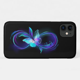 インフィニティ白熱［赤熱］光を放つ魔法蝶 iPhone 11 ケース