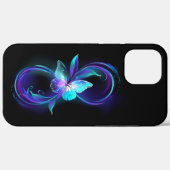 インフィニティ白熱［赤熱］光を放つ魔法蝶 Case-Mate iPhoneケース (裏面 (横))