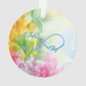 インフィニティ素晴らしシンボル「無限と超へ」 オーナメント (裏面)