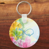 インフィニティ素晴らしシンボル「無限と超へ」 キーホルダー (正面)