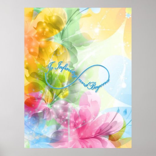 インフィニティ素晴らしシンボル「無限と超へ」 ポスター (正面)