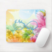 インフィニティ素晴らしシンボル「無限と超へ」 マウスパッド (マウス)