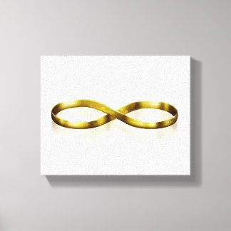 インフィニティ結婚のリング キャンバスプリント