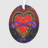 インフィニティ芸術的ハートメモリのフラグ記号Orna オーナメント (正面)