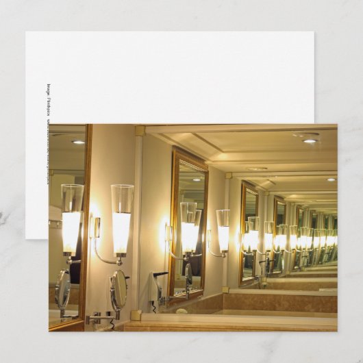 インフィニティ鏡カード (正面/裏面)