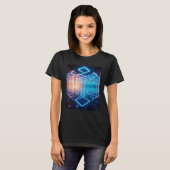 インフィニティ鏡魅惑アートデプス鏡 Tシャツ (正面フル)
