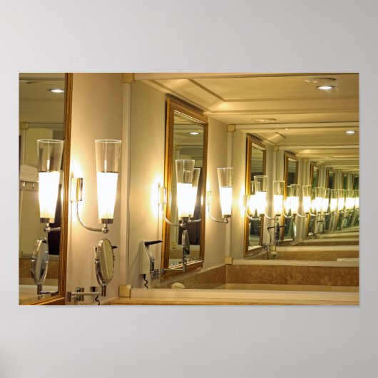 インフィニティ鏡 ポスター (正面)