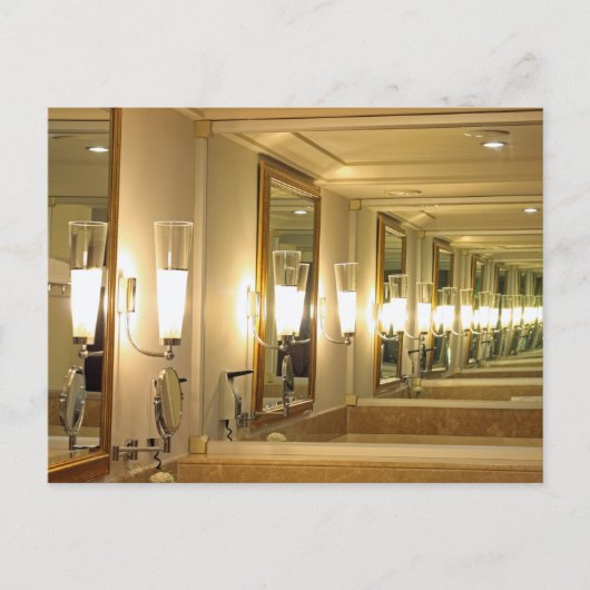 インフィニティ鏡 ポストカード (正面)