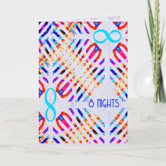 インフィニティ8ナイトハヌカー(ユダヤ教の祭り)カード シーズンカード (正面)