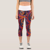 インフィニティ8ヨガパンツ カプリレギンス (正面)