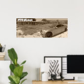 インフィニティG35クーペ ポスター (ホームオフィス)