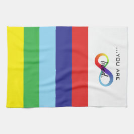 インフィニティLGBTQ+プライドトート キッチンタオル