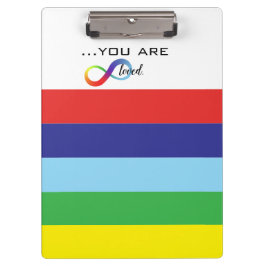 インフィニティLGBTQ+プライドトート クリップボード