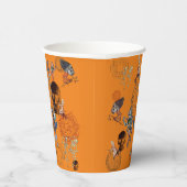 インフェルナルオレンジハロウィーン 紙コップ (右)