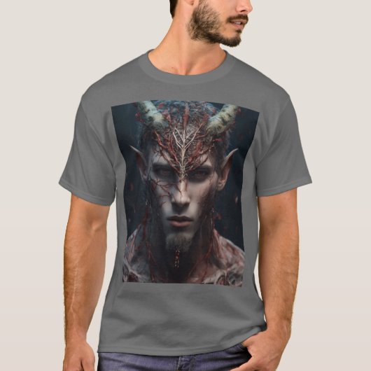 インフェルナル・フューリー – Devil Angel BD Verse T-Shirt Tシャツ (正面)