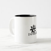インフェルノのマグ#3 ツートーンマグカップ (正面左)
