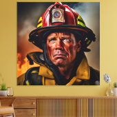 インフェルノの勇気 キャンバスプリント (インサイチュ (リビング))