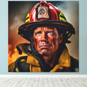 インフェルノの勇気 キャンバスプリント (インサイチュ (ウッドフロア))