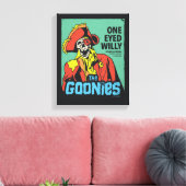 インフェルノの片目の荒々しい海賊の船長 キャンバスプリント (インサイチュ (リビング))