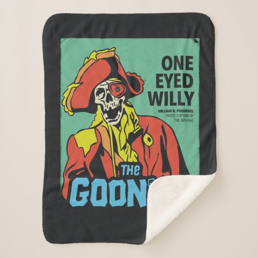 インフェルノの片目の荒々しい海賊の船長 シェルパブランケット (正面)