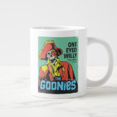 インフェルノの片目の荒々しい海賊の船長 ジャンボコーヒーマグカップ (右)