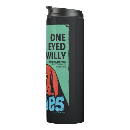 インフェルノの片目の荒々しい海賊の船長 タンブラー (回転右)