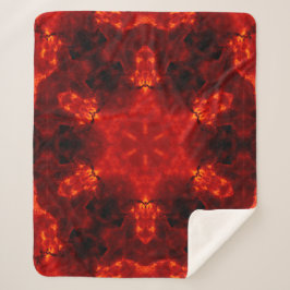 インフェルノネクサス – ファイエリー万華鏡のように千変万化するパターンアート シェルパブランケット