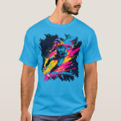 インフェルノパルス：炎のハートビートTシャツ Tシャツ (正面)