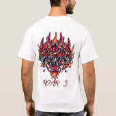 インフェルノ三頭獣 Tシャツ (裏面)