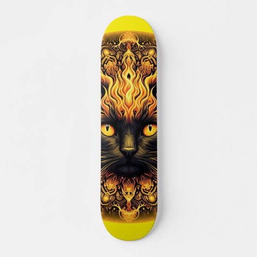 インフェルノ子猫曼荼羅 スケートボード (正面)