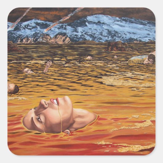 インフェルノ川 スクエアシール (正面)