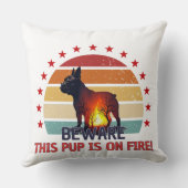 インフェルノ犬 クッション (裏面)