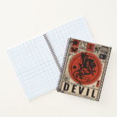 インフェルノ王座 – 怒りの悪魔の華美王 ノートブック (内部)