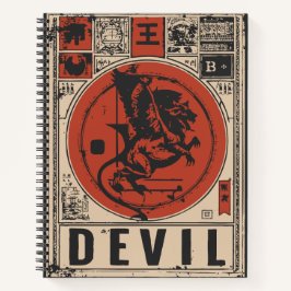 インフェルノ王座 – 怒りの悪魔の華美王 ノートブック