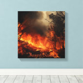 インフェルノ キャンバスプリント (インサイチュ (ウッドフロア))