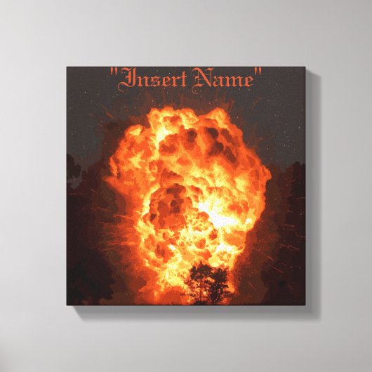 インフェルノ キャンバスプリント (正面)